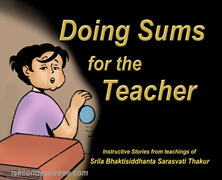 Doing Sums For Teacher