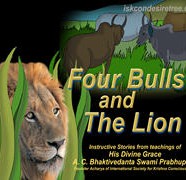 Four Bulls And The Lion