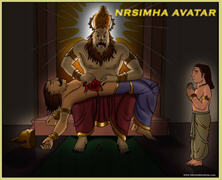 Nrsimha Avatara Comics