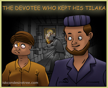 The Devotee Who Kept His Tilaka