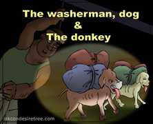 The Washerman Dog And The Donkey