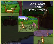 Antelope And The Hunter