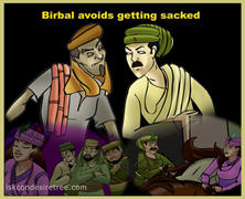 Birbal Avoids Getting Sacked
