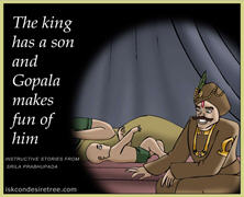 Gopal makes fun of kings son