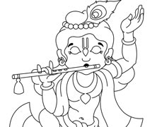 Krishna Dancing