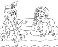 Krishna and Radha Together