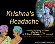 Krishna Having Headache