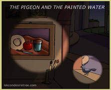 The Pigeon And The Painted Water