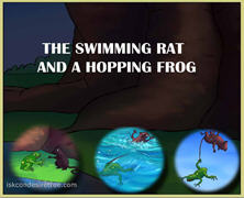 The Swimming Rat And A Hopping Frog